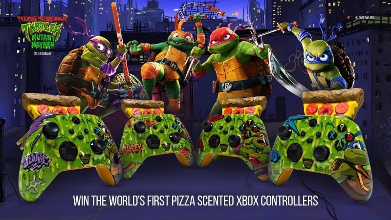 Microsoft сделала геймпады Xbox с запахом пиццы