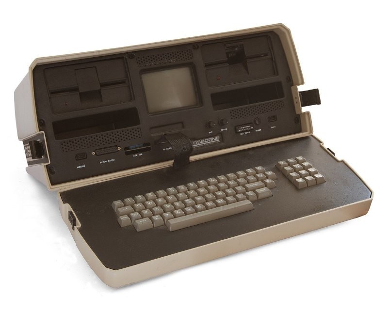 8. Один из первых ноутбуков Osborne 1, 1981 год