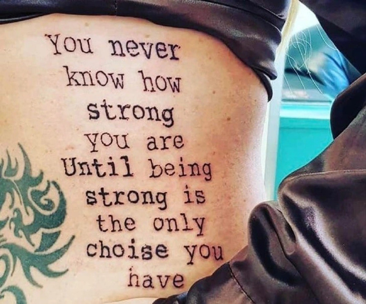 18. А в оригинале Боба Марли было: You never know how strong you are until being strong is your only choice