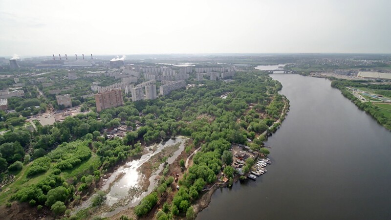 Преображение берегов Москвы-реки в Капотне и Печатниках