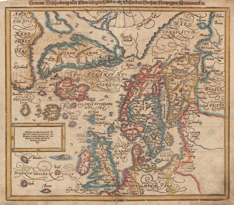 21. Северная Европа, 1598 г.