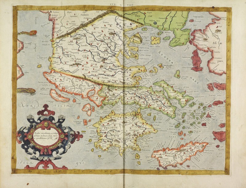 6. Ещё одна карта из "Географии Птолемея", 1541 г.
