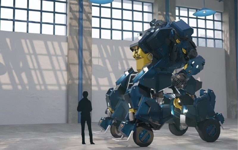 Японская компания создаёт настоящих меха-роботов для миллиардеров
