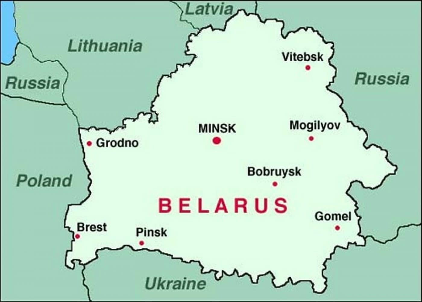 Беларусь местоположение