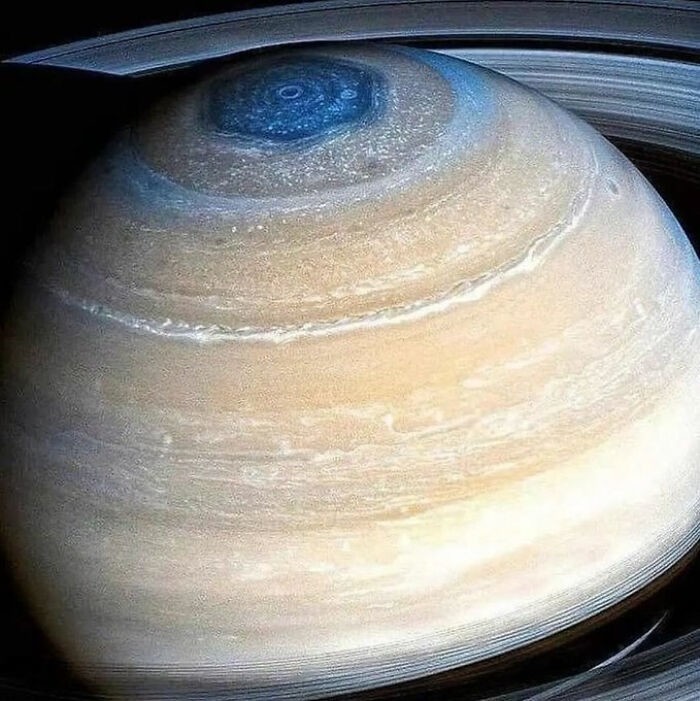 7. Одно из самых детализированных изображений Сатурна