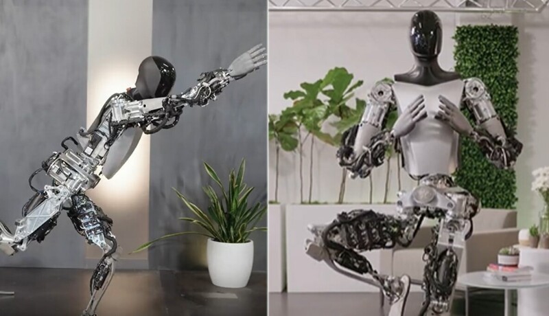 Tesla показала, как человекоподобный робот сортирует предметы и занимается йогой