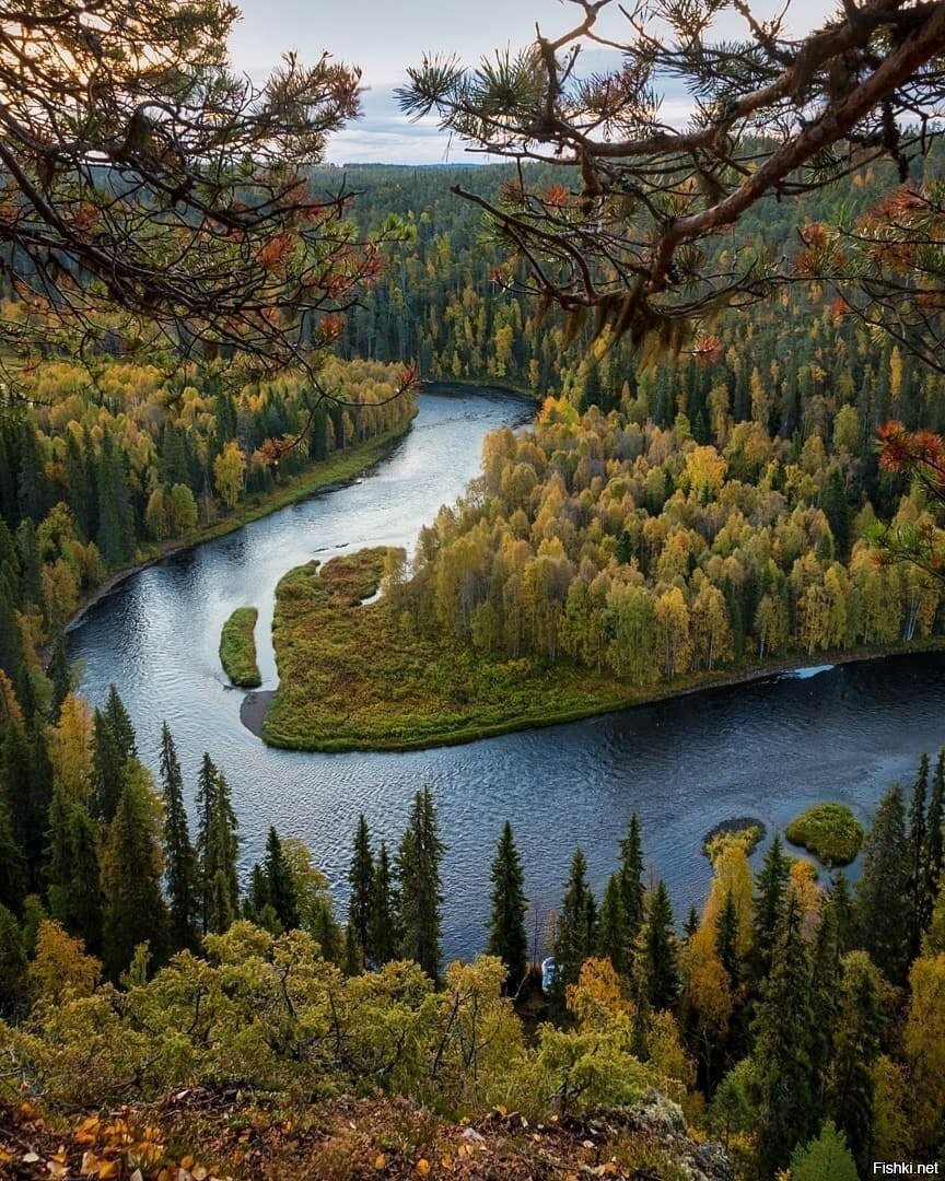 Парк Оуланка Финляндия