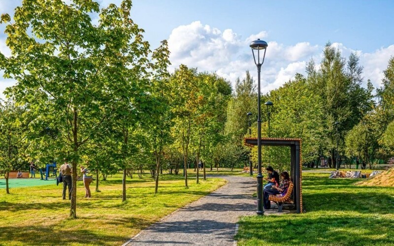 Парк «Долгие пруды» в Москве после благоустройства⁠⁠