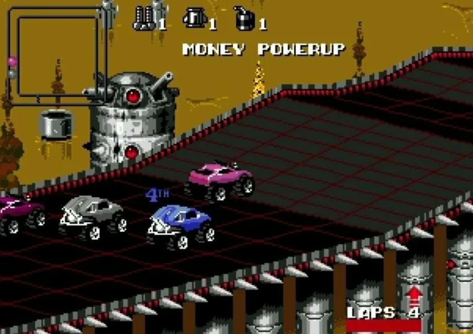 Рокенрол гонки. Игра на Sega Rock n Roll Racing. Rock n Roll Racing Sega Mega Drive. Rock n Roll Racing 2 Sega. Rock n Roll Racing Sega машины.