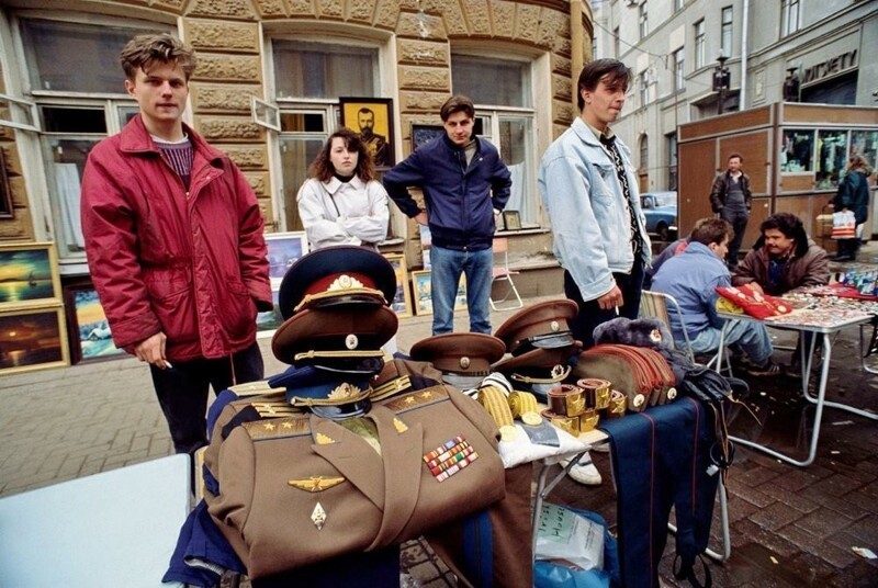 Торговля в Москве, 1992