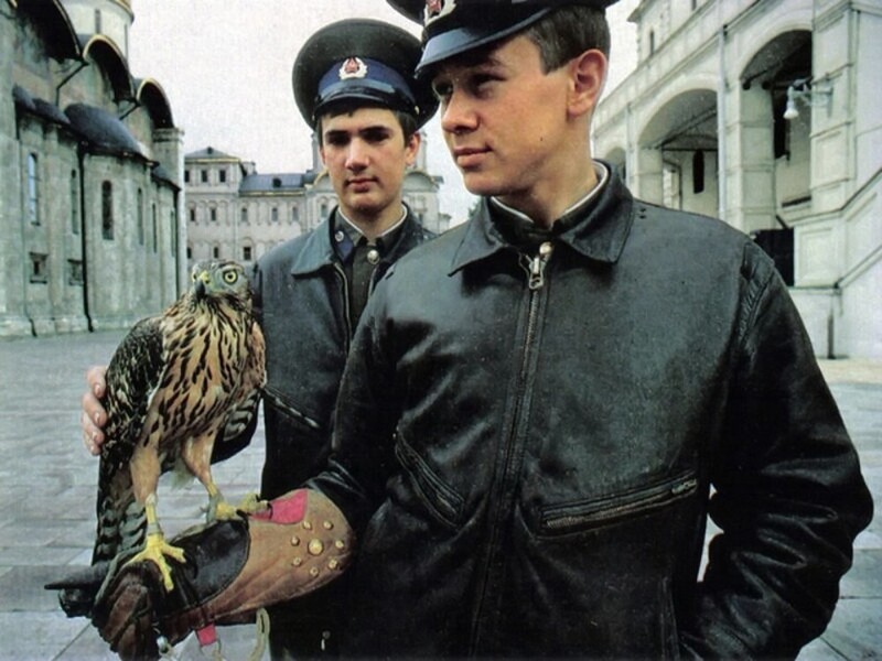 Кремлёвские сокольничие, СССР, 1991 год. 