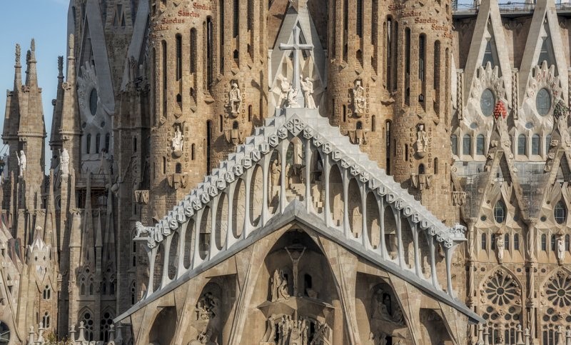 Главный собор Барселоны строится более 140 лет и до сих пор не закончен