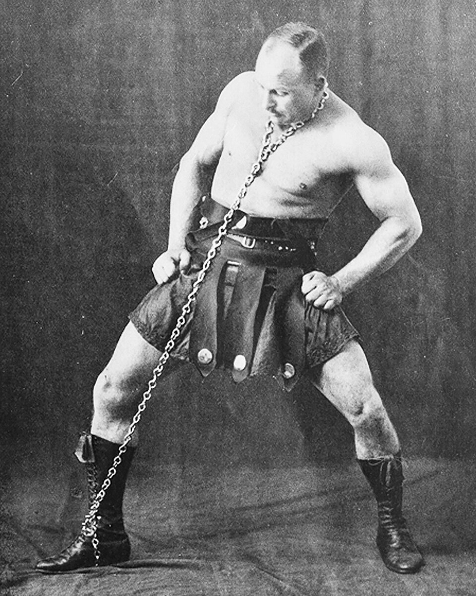 Спортсмен силач
