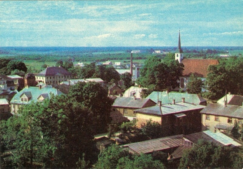 Лимбажи, Латвийская СССР, 1977 год.