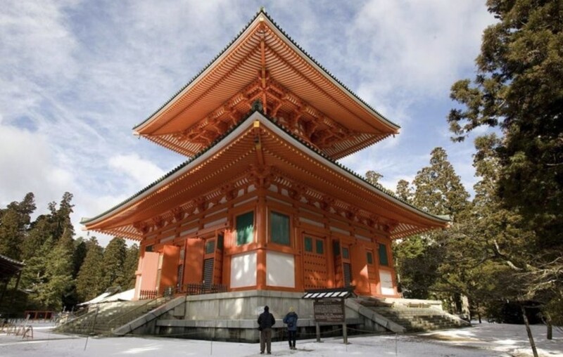 Пагода Компон-дайто в Японии. (Everett Kennedy Brown/EPA)