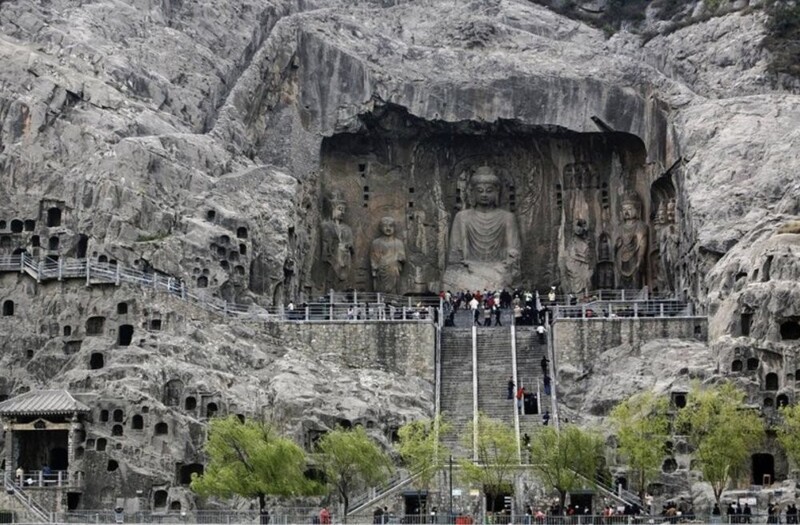 Драконовы ворота в Китае. (China Photos/Getty Images)
