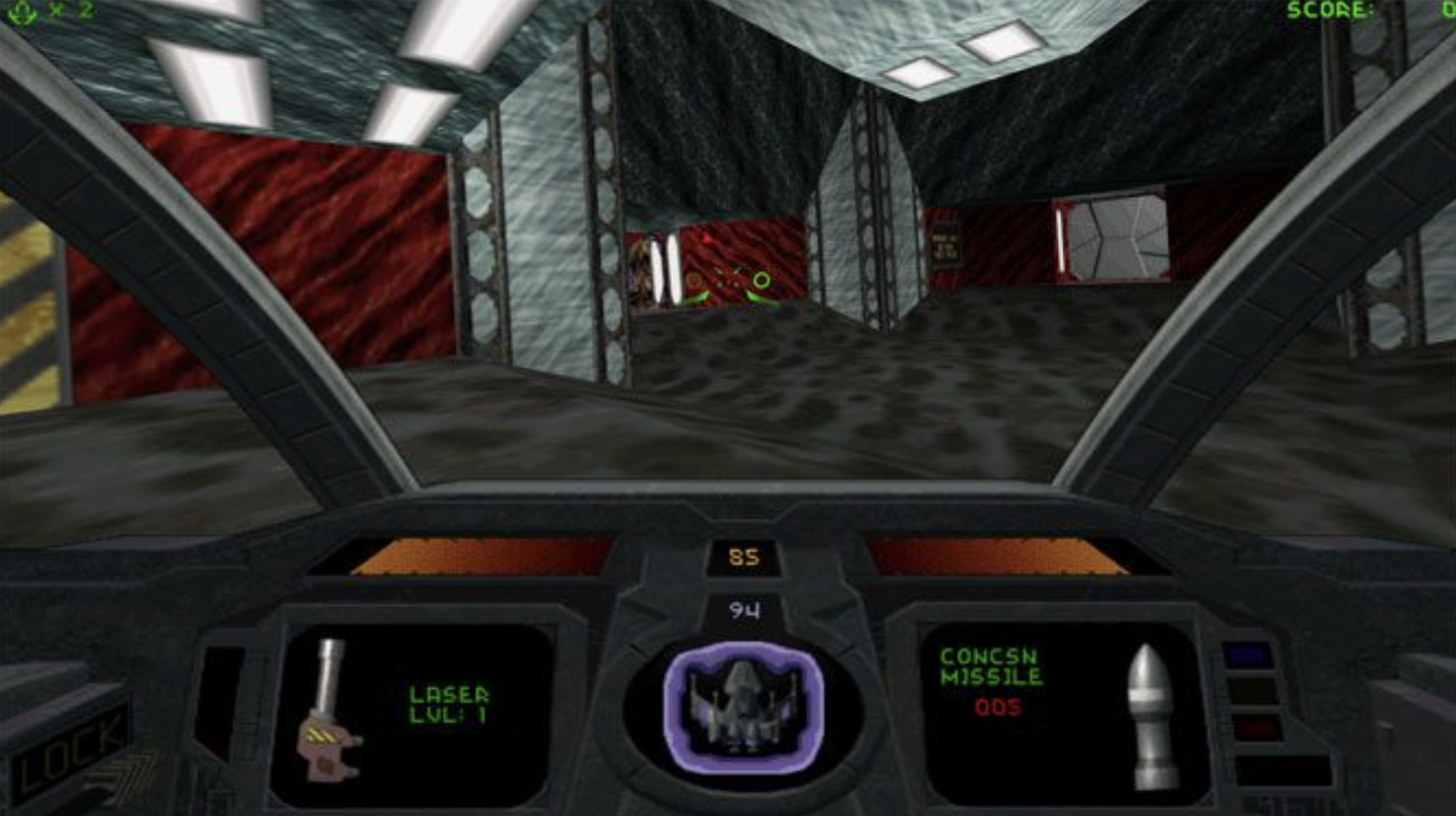 Компьютерная игра начало 2000. Descent игра 1995. Descent ps1. Компьютерная игра из 90-х.