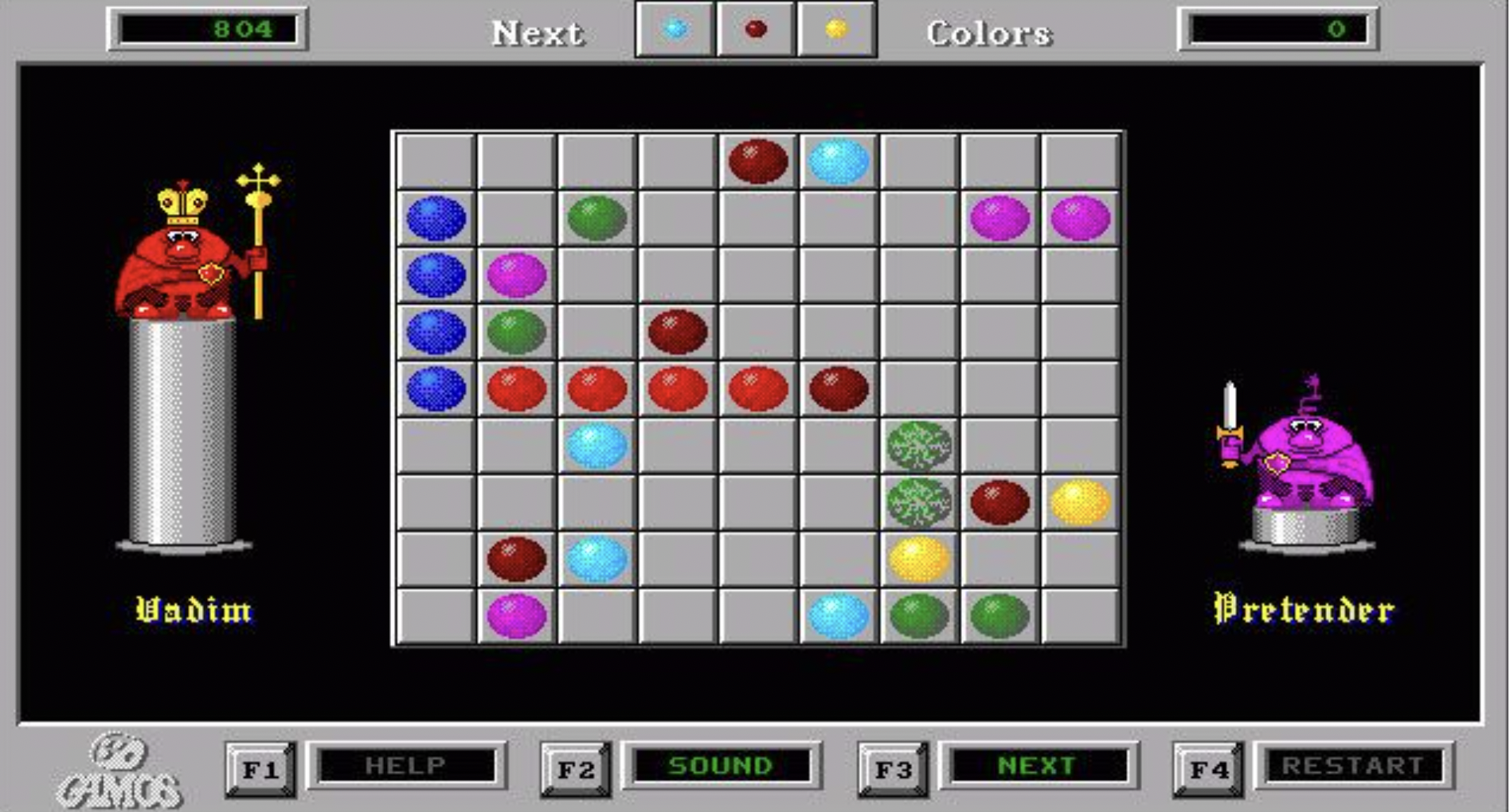 Game lines 2. Компьютерные игры 90-х. Логические компьютерные игры 90-х годов. Игра Color lines. Игра шарики 90-х годов.