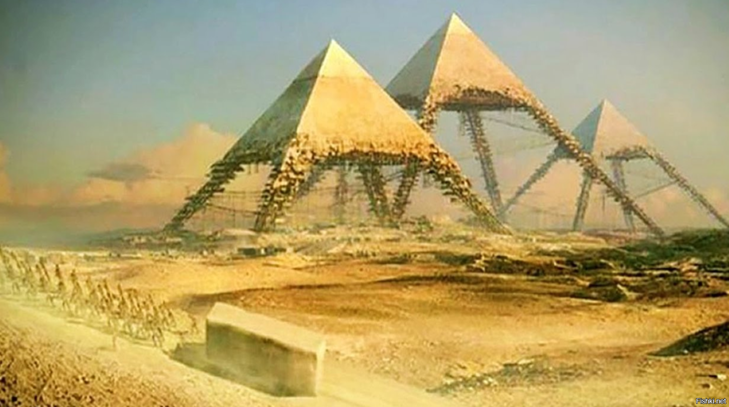 как строились пирамиды