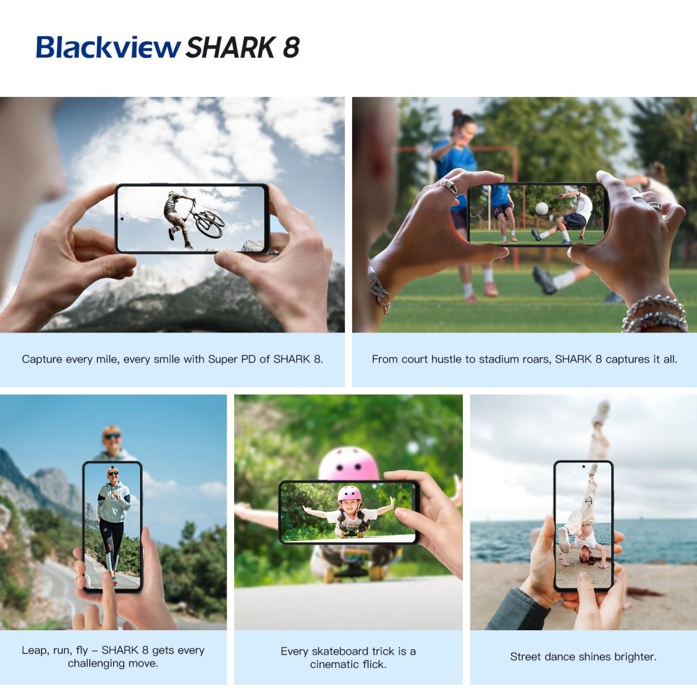 Blackview выпустила первую модель серии SHARK — Blackview SHARK 8