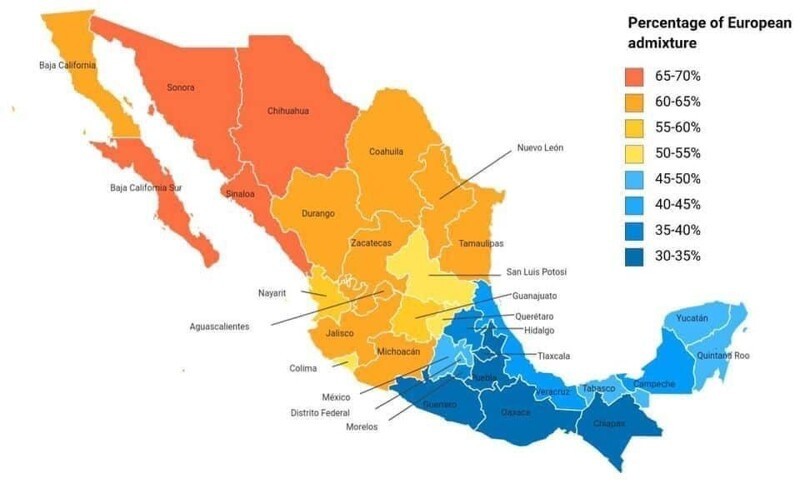 Метисация в Мексике