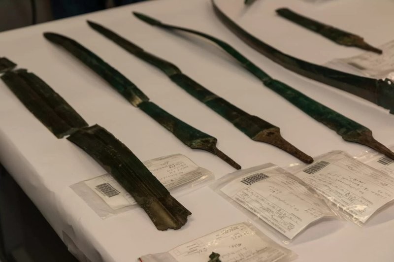 В Германии нашли мечи бронзового века и клад славянских монет