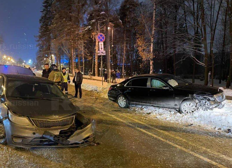 Рэпер Баста попал в аварию после концерта в Санкт-Петербурге