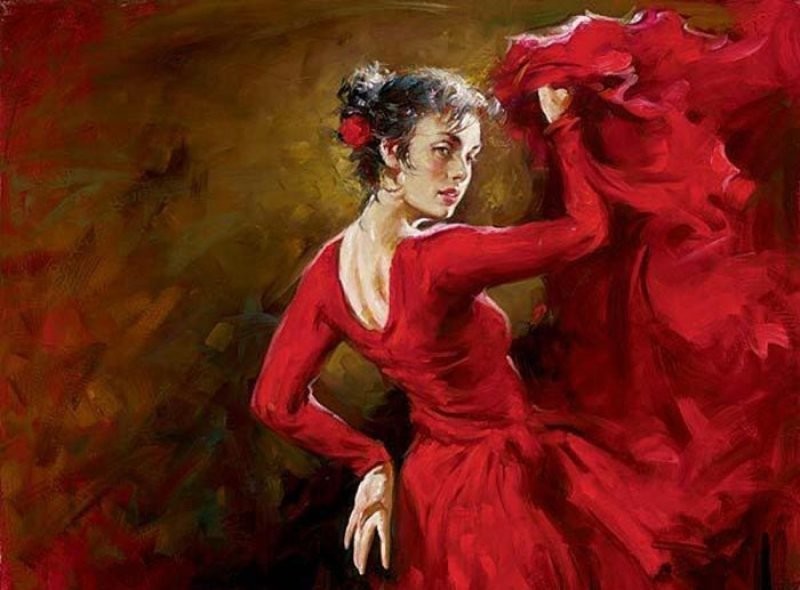 Прекрасный-красный и очарование искусства глазами Андрея Атрошенко