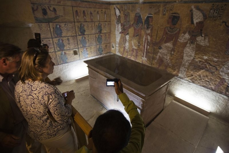 10. Гробница Тутанхамона в Египте