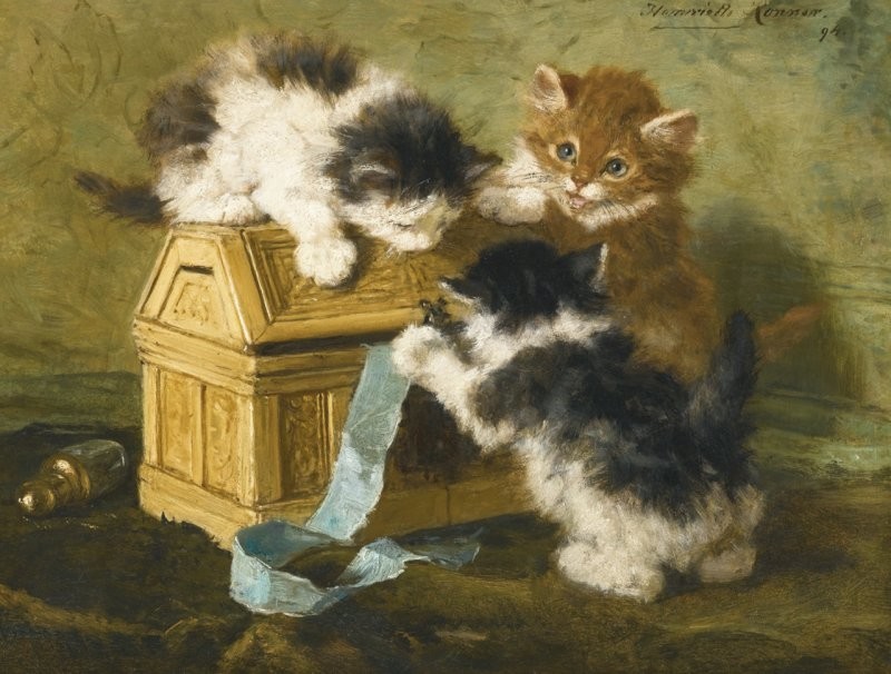 Она написала котиков: главная почитательница пушистых в Европе Генриетта Роннер-Книп