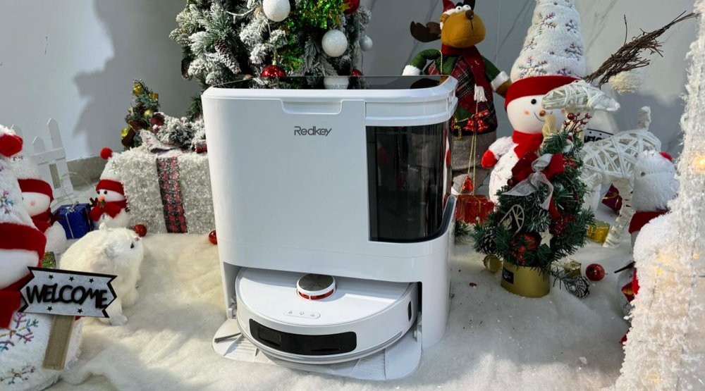 Универсальный робот-пылесос Redkey R20 с PAD- дисплеем для всех членов семьи