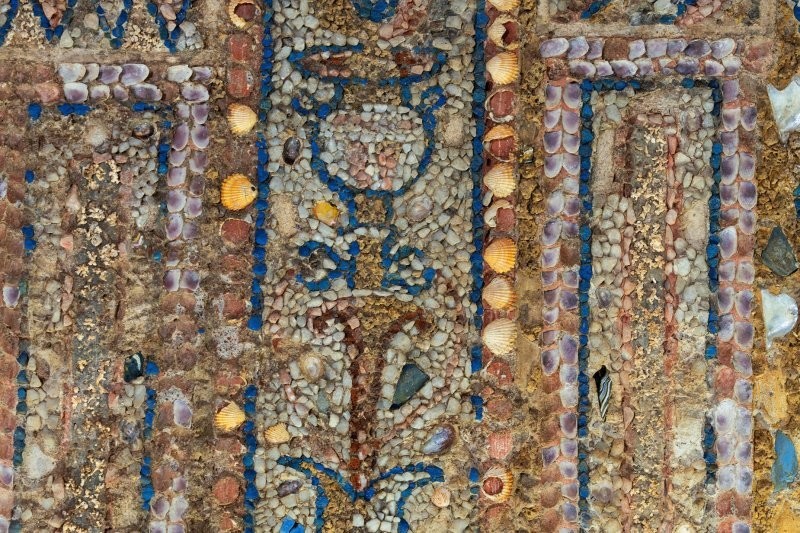 В Риме обнаружена 2300-летняя мозаика из ракушек