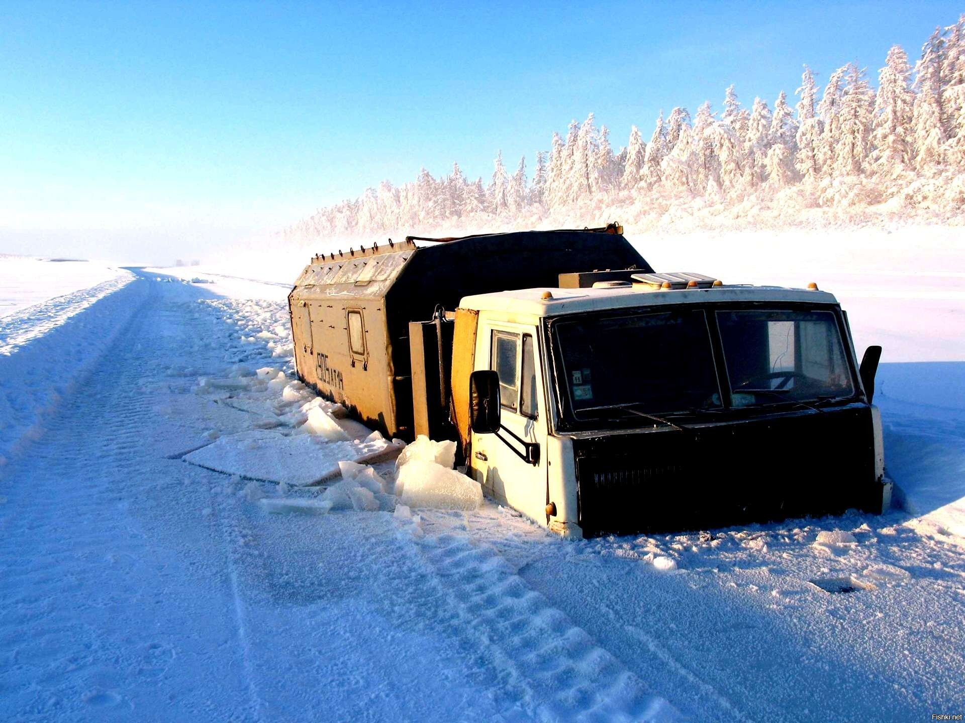 КАМАЗ В горах