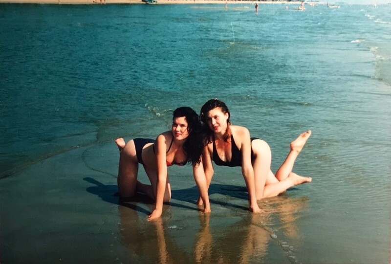 Прекрасный отдых на Азовском море, 1996 год.