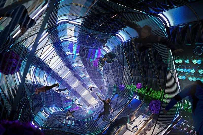 Концепт лифта, который сможет доставлять пассажиров в космос
