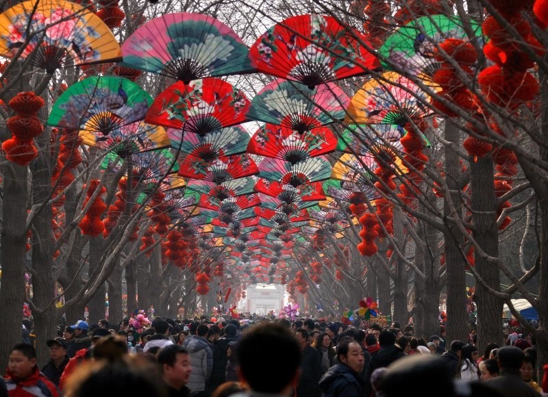 8. Прогулка на храмовой ярмарке, посвященной китайскому Новому году в Пекине