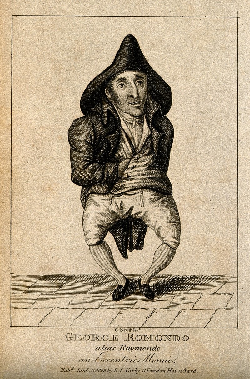 Джордж Ромондо – самый эксцентричный мимик XVIII века