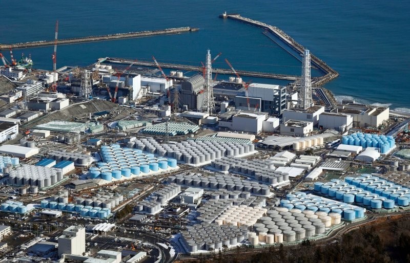 На японской АЭС "Фукусима-1" произошла утечка радиоактивной воды