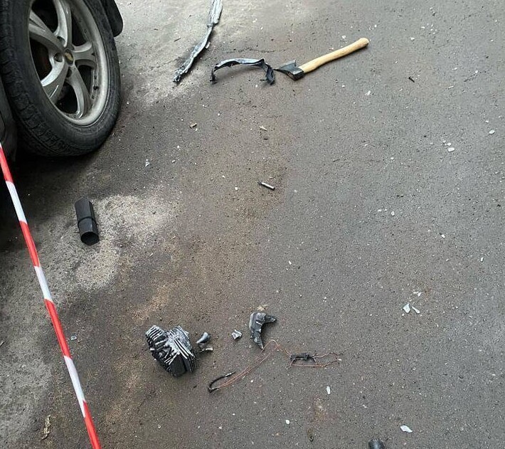 Яркая вспышка и взрыв: в Санкт-Петербурге беспилотник врезался в жилой дом