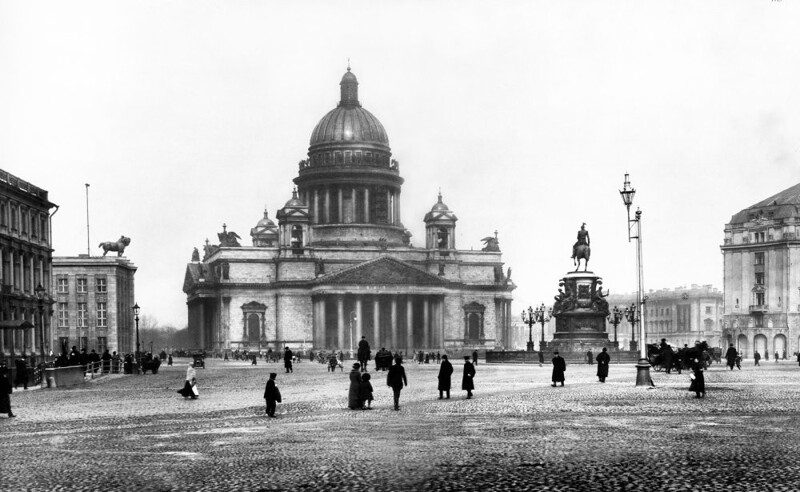 Исаакиевская площадь. Старый Петербург