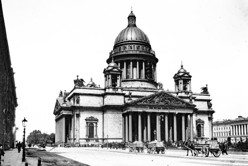 Исаакиевская площадь. Старый Петербург