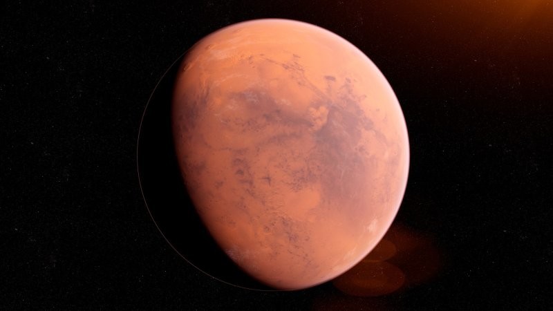 Гравитация Марса сотрясает земной океан раз в 2,4 млн лет