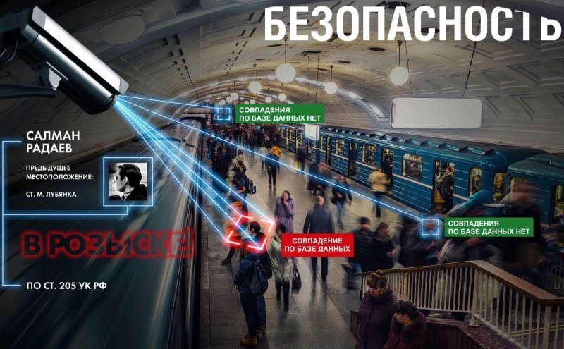 Более 300 тысяч камер в России умеют распознавать лица