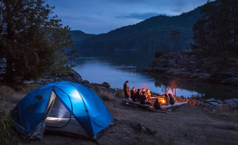 Как отдохнуть в палатке и не нарваться на штраф