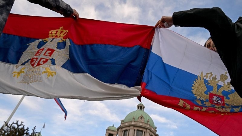 «Мы - братья навек!»: в Москве завершился товарищеский матч между командами России и Сербии