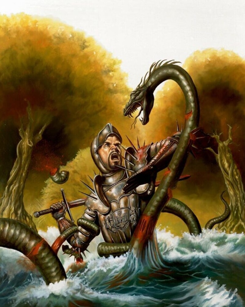 Ламбтонский червь – несокрушимый монстр Средневековья