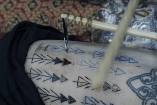 Методы нанесения татуировок, которые использовали в исследовании:
