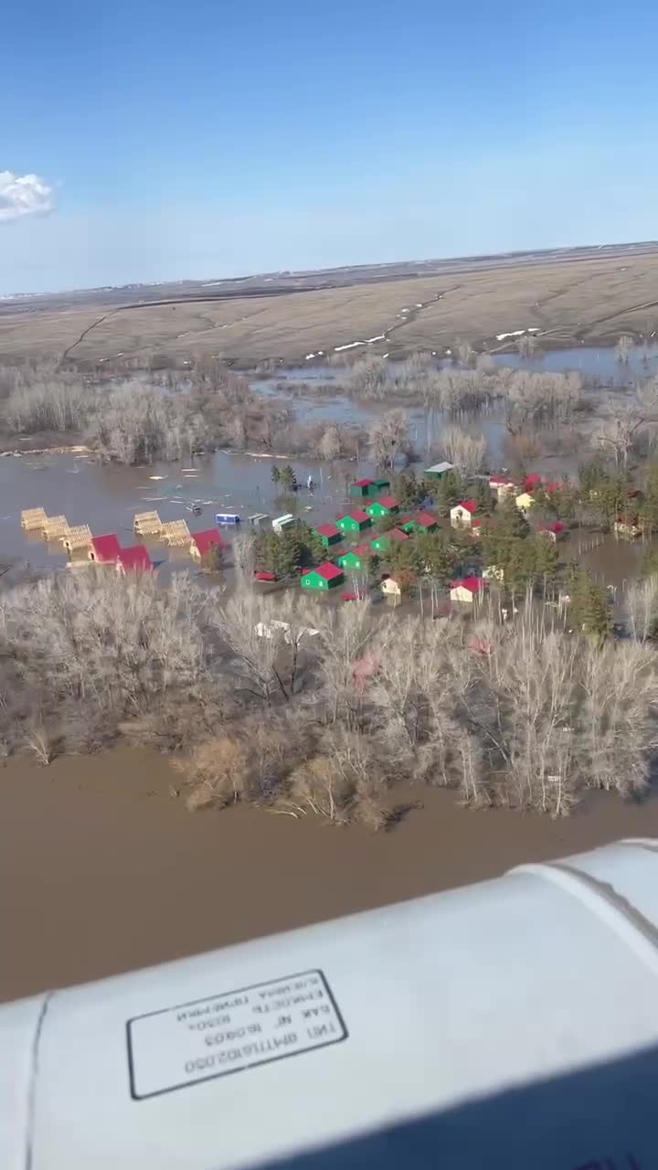 Город орск прорыв дамбы видео