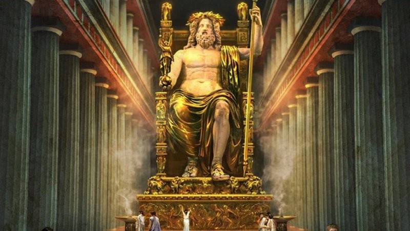 Статуя Зевса в Олимпии – чудо древнего мира и его история