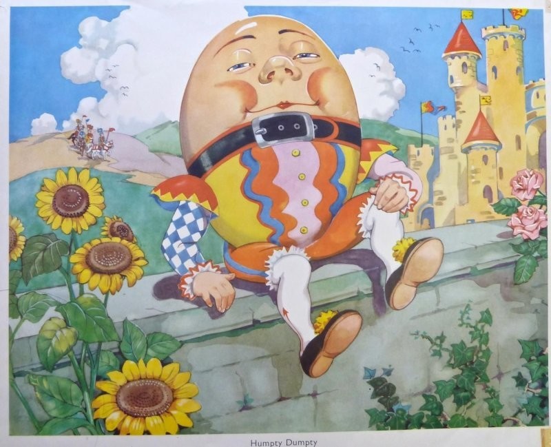 Шалтай-Болтай: как на стене оказалось огромное человекоподобное яйцо, и кто его туда посадил?